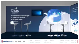 10x20 Inline booth design by Exhibit-Rentals